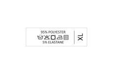Tekstila kopšanas etiķetes Model TC-M405