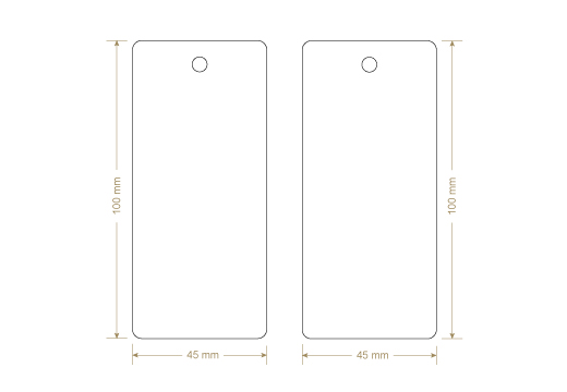 Kartona etiķetes Modelis HT-M112