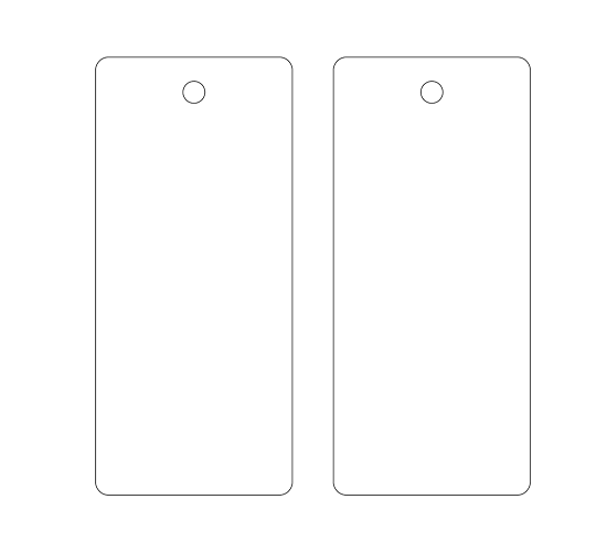 Kartona etiķetes Modelis HT-M117