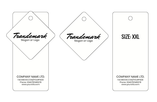 Kartona etiķetes Modelis HT-M94