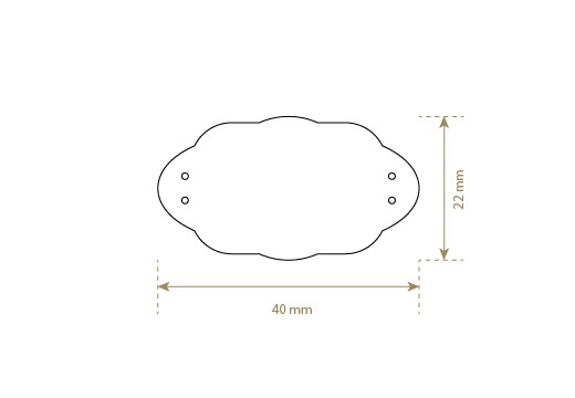 Mākslīgās ādas etiķetes Modelis EP-M113