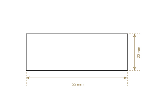 Mākslīgās ādas etiķetes Modelis EP-M156