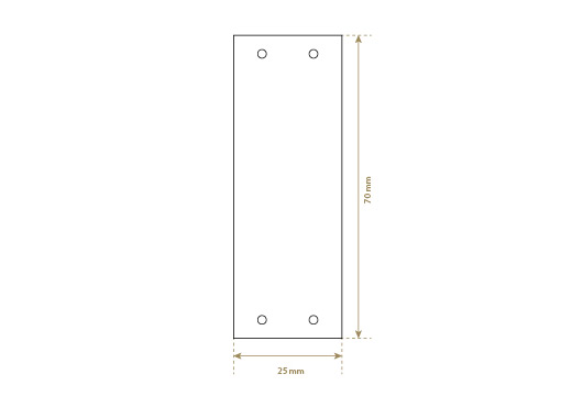Īstās ādas etiķetes Modelis EP-M19