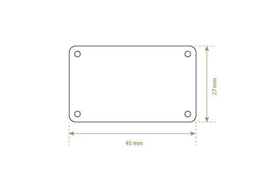 Īstās ādas etiķetes Modelis EP-M32