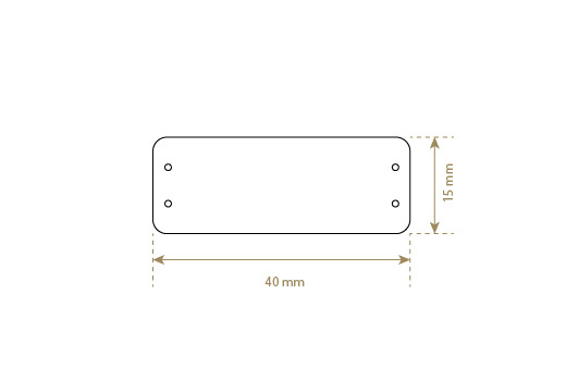 Īstās ādas etiķetes Modelis EP-M4