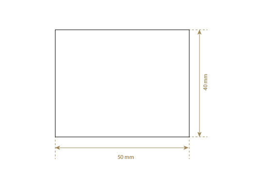 Īstās ādas etiķetes Modelis EP-M50