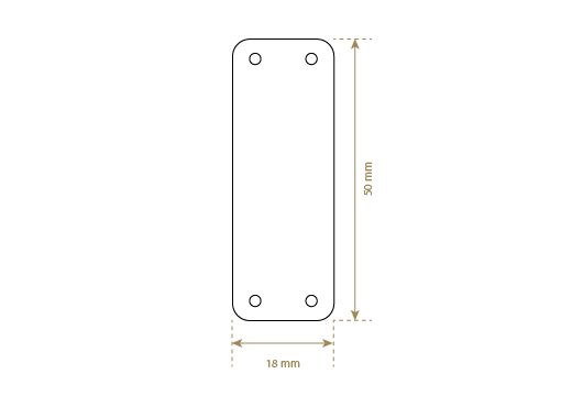 Īstās ādas etiķetes Modelis EP-M59