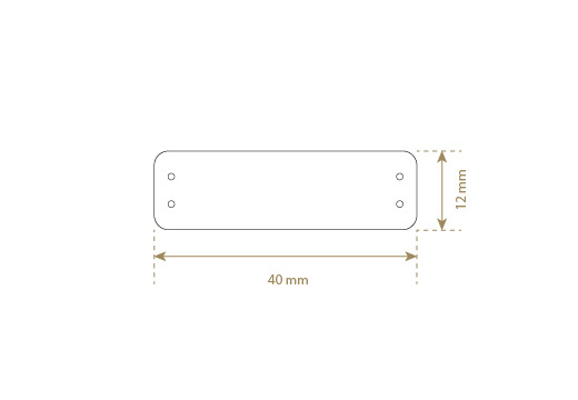 Īstās ādas etiķetes Modelis EP-M8