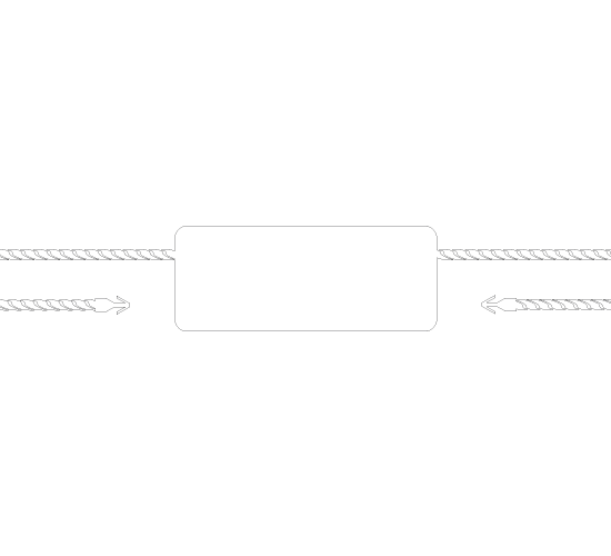 Plastmasas plombas drēbēm Modelis ST-M126