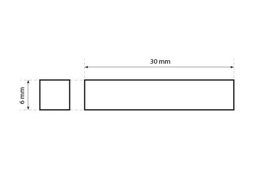 Plastmasas plombas drēbēm Modelis ST-M207