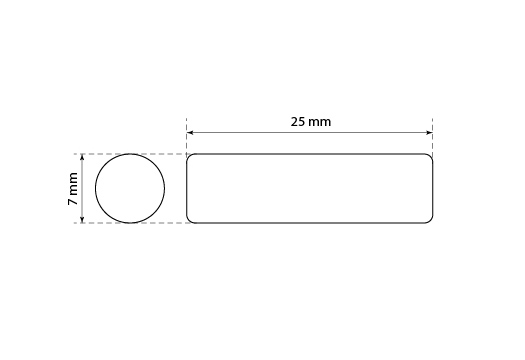 Plastmasas plombas drēbēm Modelis ST-M249