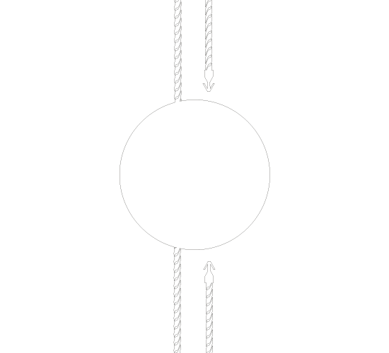 Plastmasas plombas drēbēm Modelis ST-M88