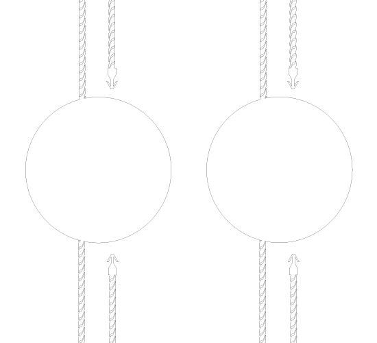 Plastmasas plombas drēbēm Modelis ST-M91