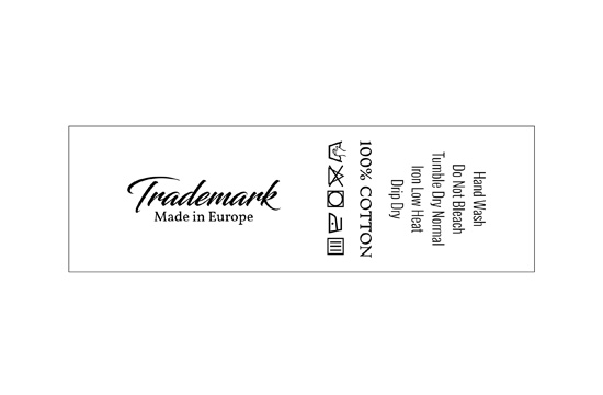 Mazgāšanas kopšanas etiķete Modelis TC-M28