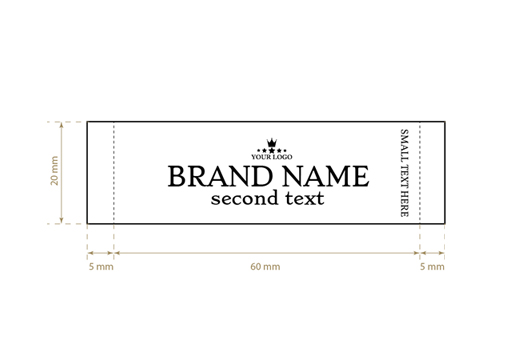 Austas etiķetes Elegant Style Modelis WL-M1