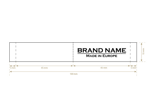 Austas etiķetes New Look Style Modelis WL-M61